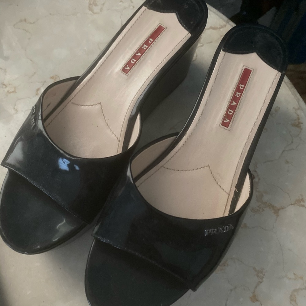 Black Prada Heels